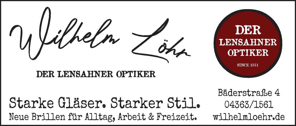 Starke Gläser. Starker Stil.