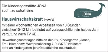 Hauswirtschaft Jona