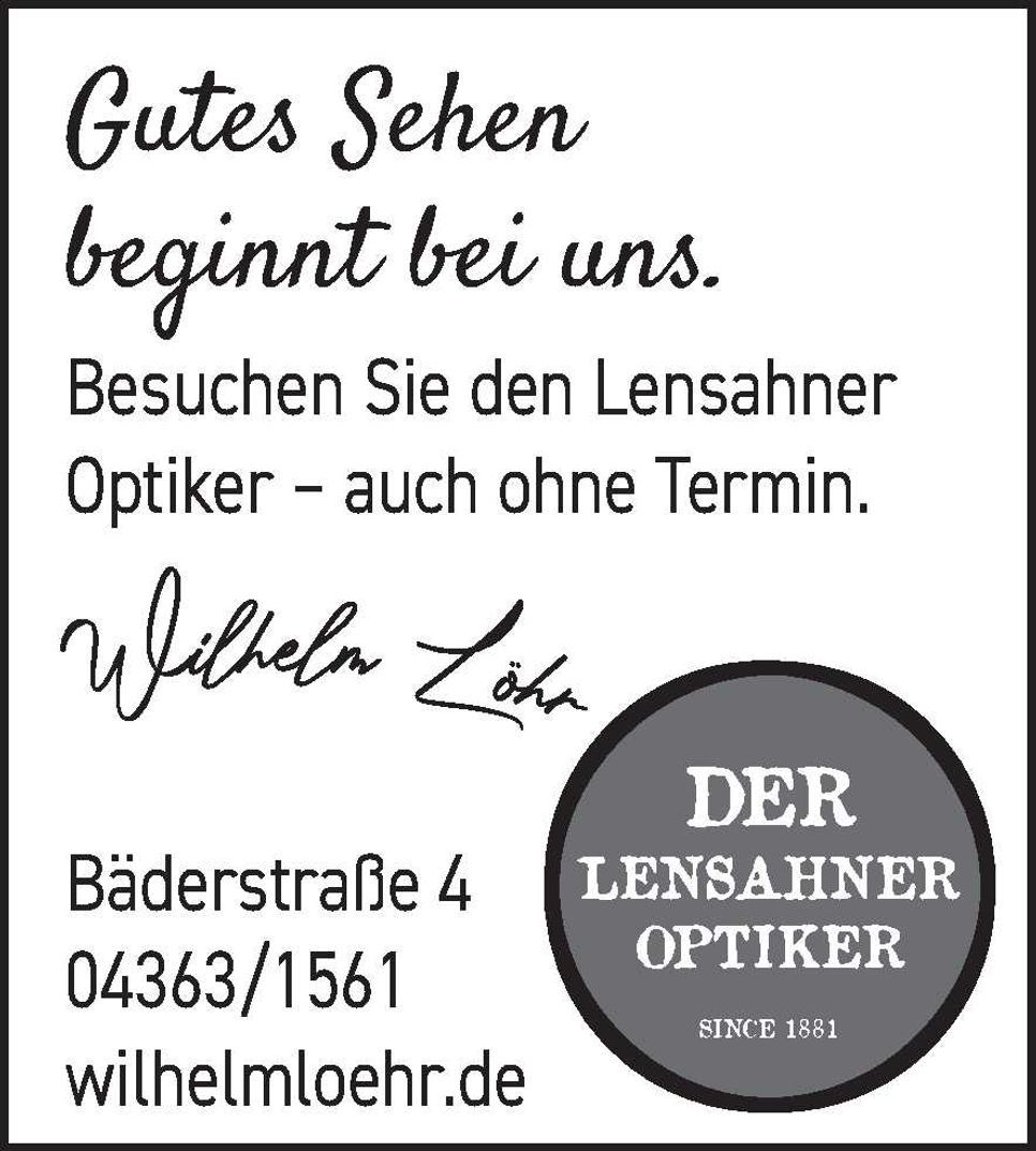 Gutes Sehen beginnt bei uns