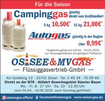 Saison-Angebote 2025/ Camping