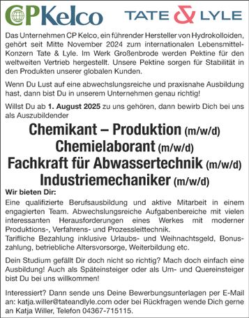 Ausbildung