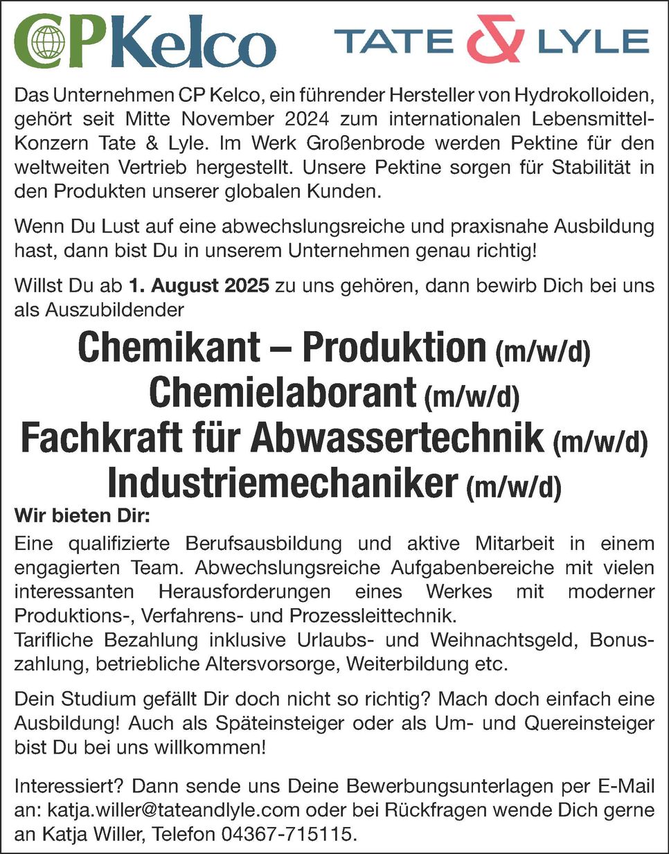 Ausbildung