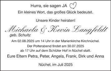 Hochzeit Michaela & Kevin