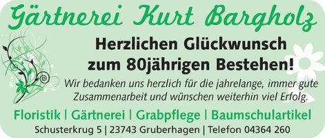 80 Jahre Tischlerei Wulf