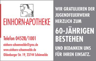 60 Jahre Jugendfeuerwehr Schönwalde