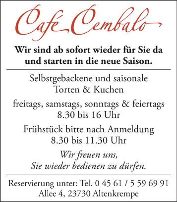 Saisoneröffnung 2026