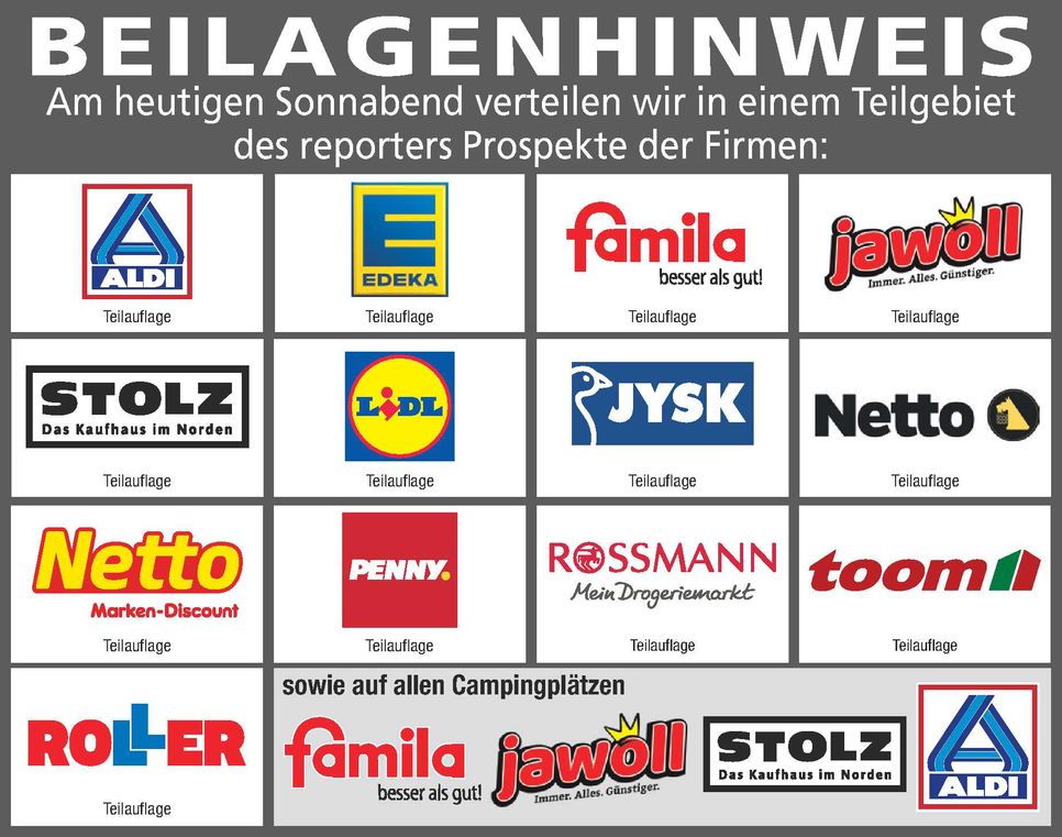 Beilagenhinweis