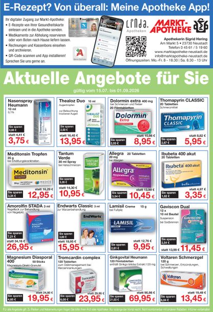 Angebote Juli/August 2026