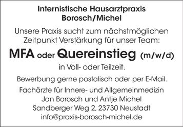 MFA oder Quereinstieg 