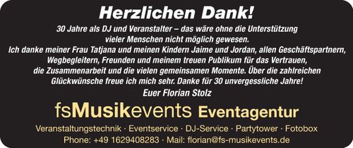 30 Jahre Florian Stolz