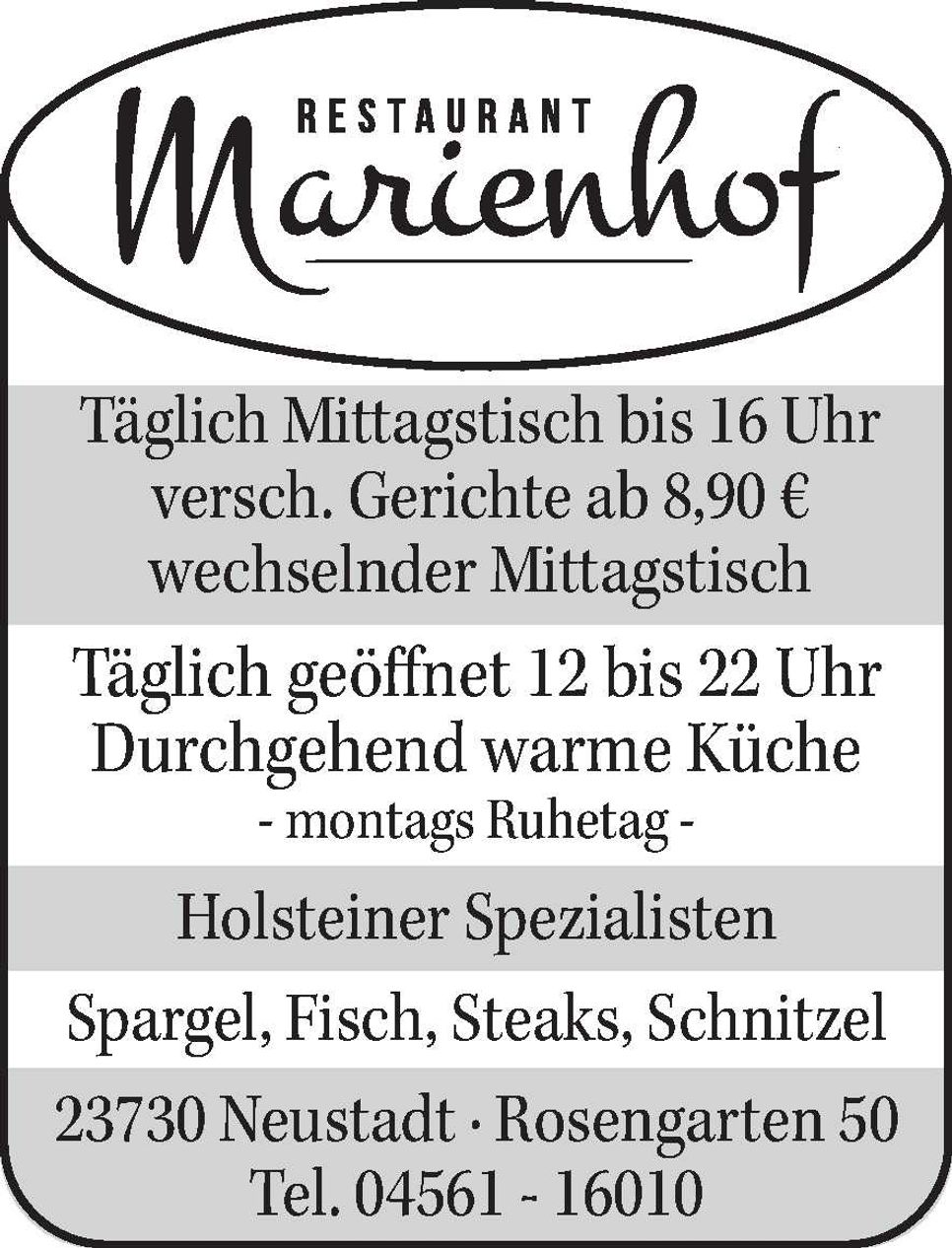 Imageanzeige/Öffnungszeiten