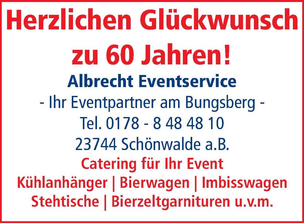 60 Jahre Jugendfeuerwehr Schönwalde