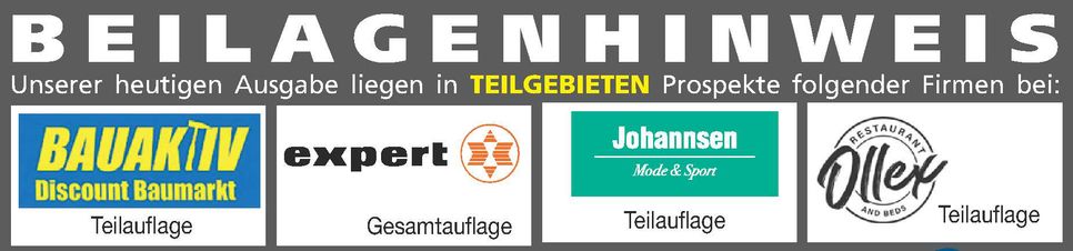 Beilagenhinweis