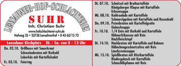 Mittagstisch Lensahn