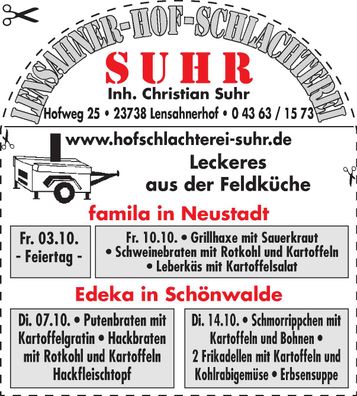 Feldküche - Angebote
