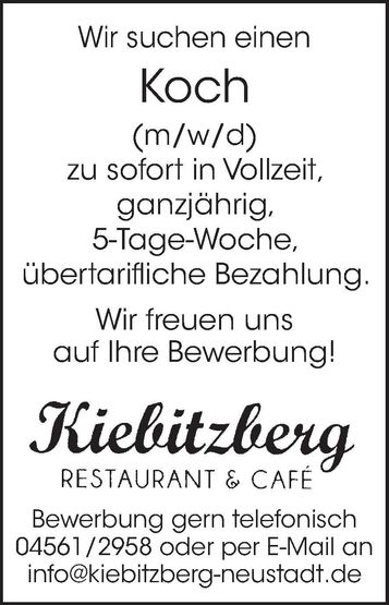 Stellenanzeige