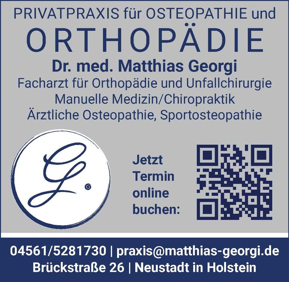 Imaganzeige Sa. Orthopädie