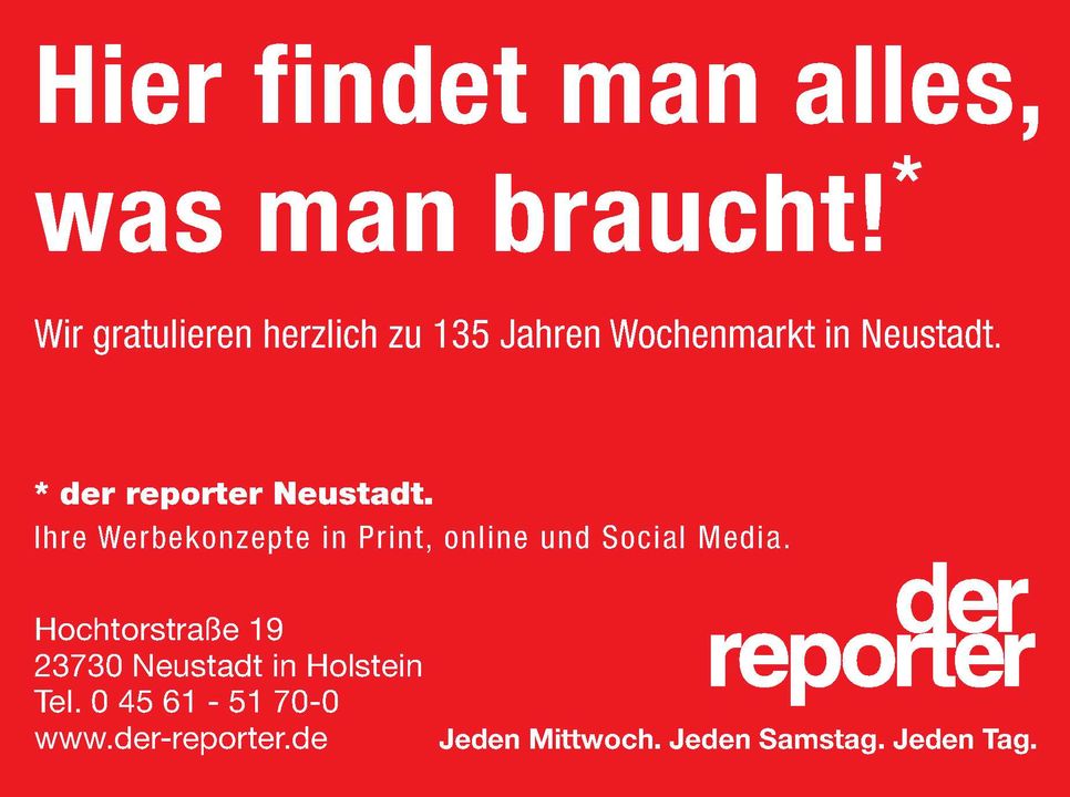 135 Jahre Wochenmarkt