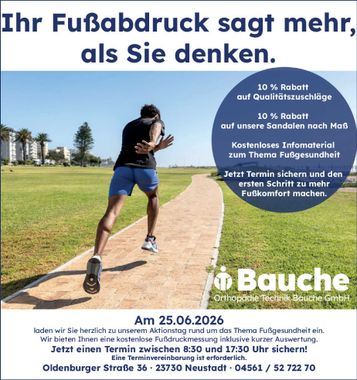 Aktionstag Fußdruckmessung 