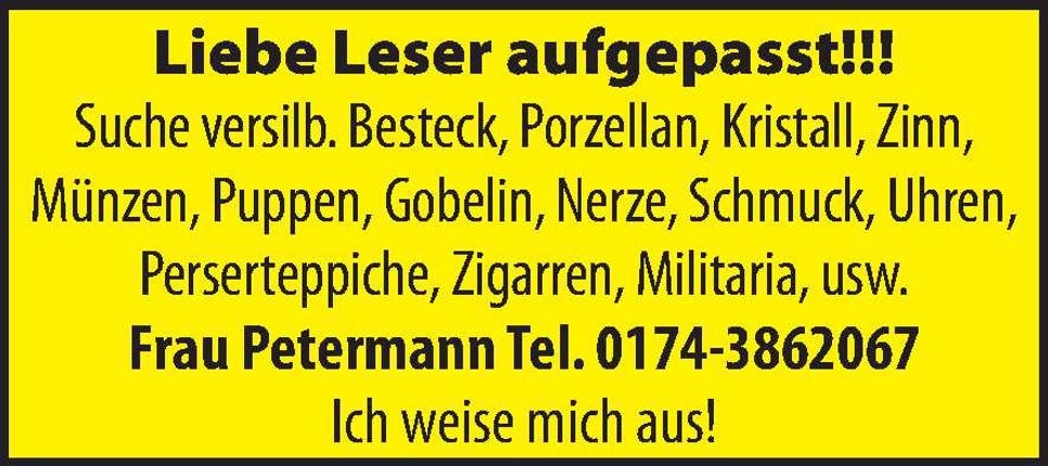 Virginia Petermann Mittwoch