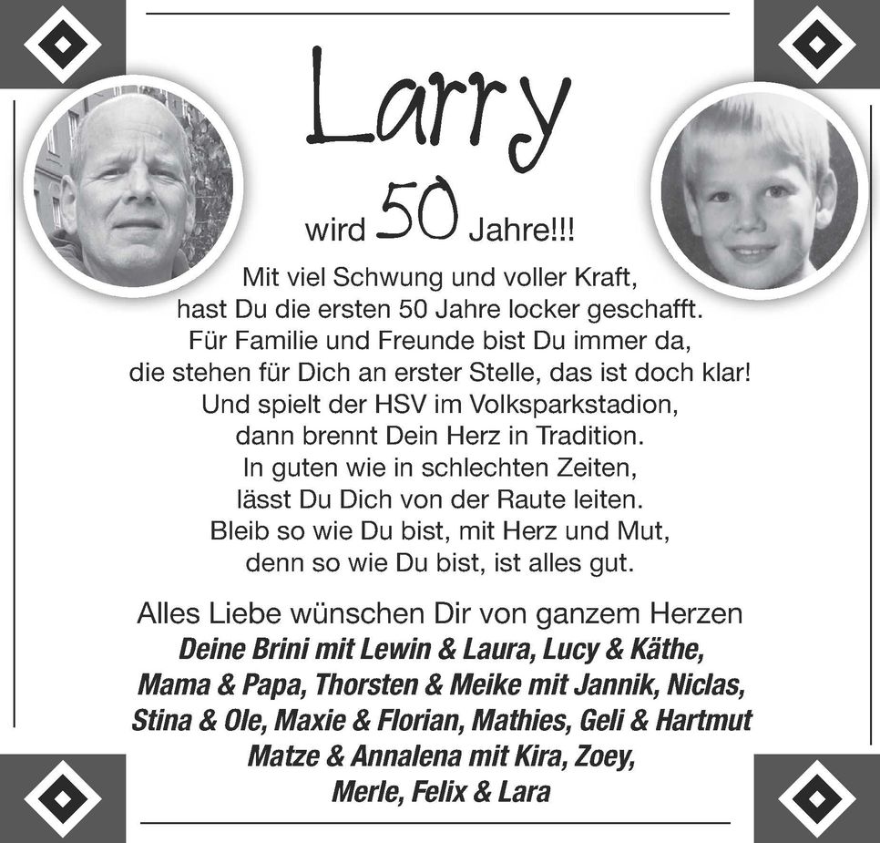 50 Jahre Lars