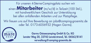 Mitarbeiterbeiter gesucht 