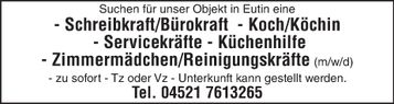 Stellenanzeige