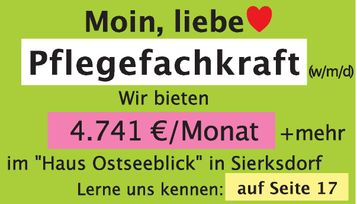 Titelkopf Stellenanzeige