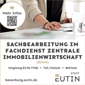 Stellenanzeige Sachbearbeiter Immo befr.