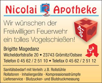 Vogelschießen FFW Grömitz