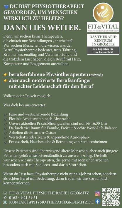 Stellenanzeige