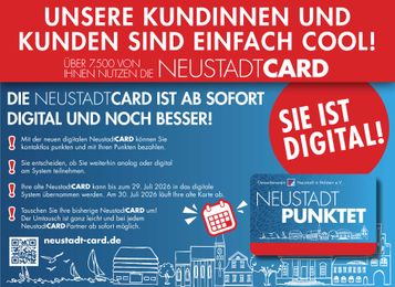 Neustadt Card wird digital Samstag