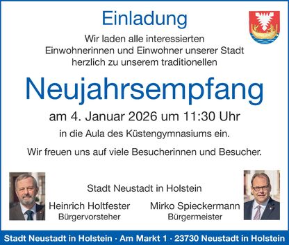 Neujahrsempfang