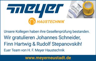 Freisprechung Sanitär-Heizung