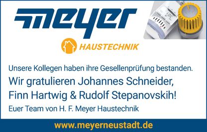 Freisprechung Sanitär-Heizung