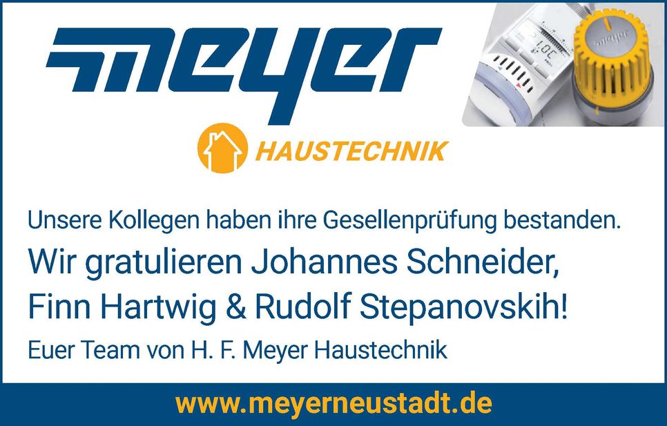 Freisprechung Sanitär-Heizung