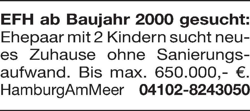 Gesuchanzeige 1