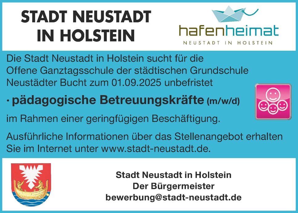 Pädagogische Betreuungskräfte (m/w/d)