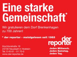 700 Jahre Brenkenhagen