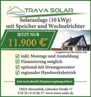 Solaranlage nur 11.900,- €