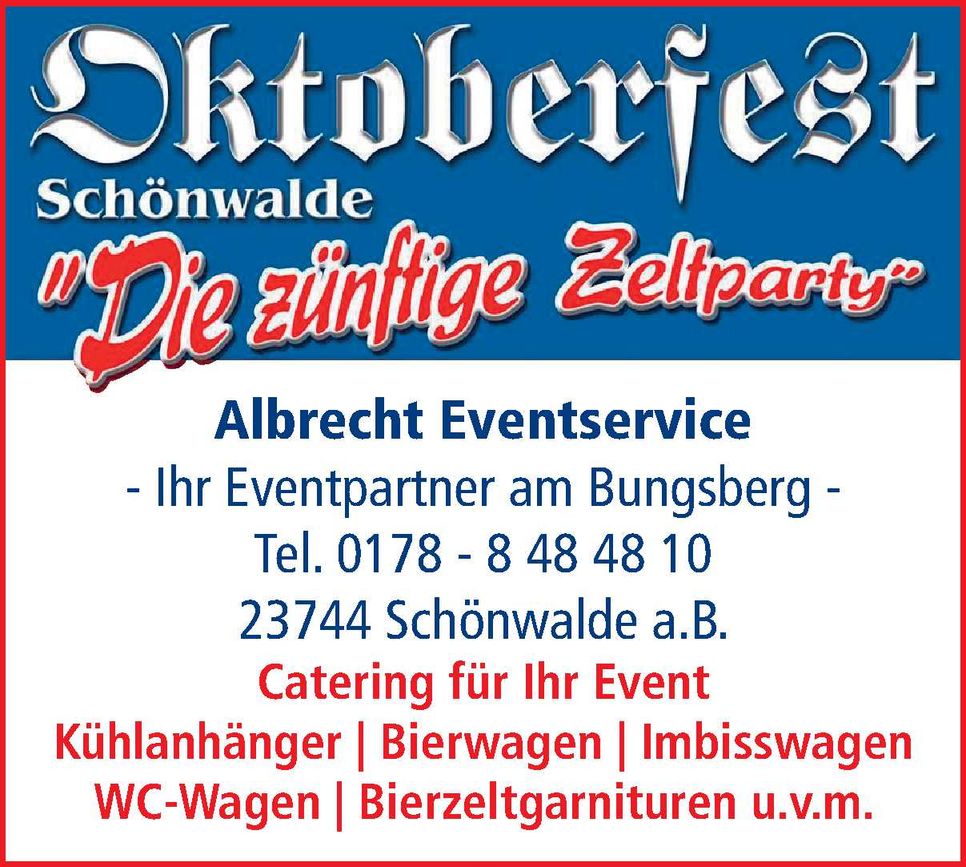 Oktoberfest Schönwalde
