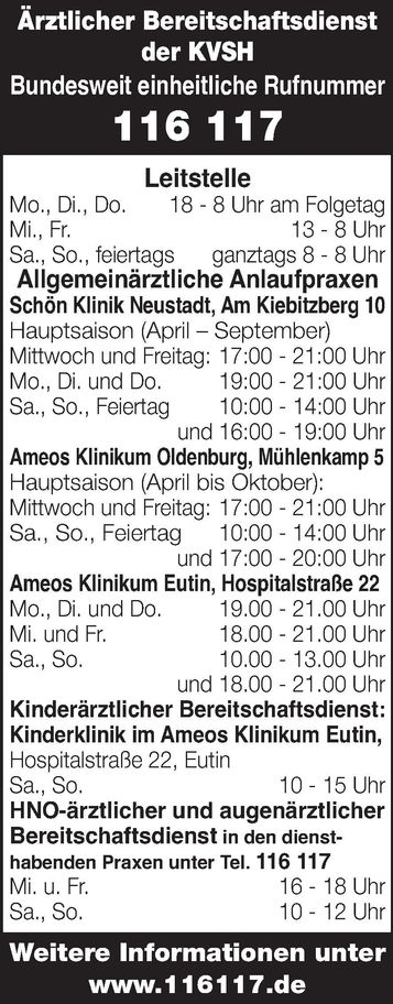 Ärztlicher Notdienst