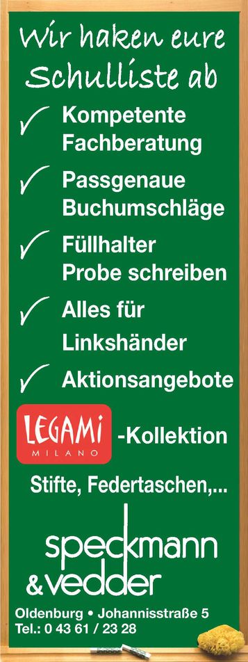 Wir haken eure Schulliste ab