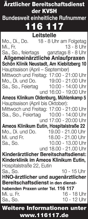 Ärztlicher Notdienst