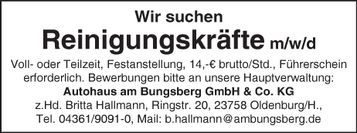 Reinigungskraft