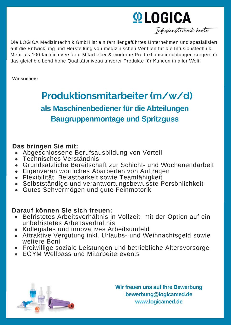 Produktionsmitarbeiter (m/w/d)