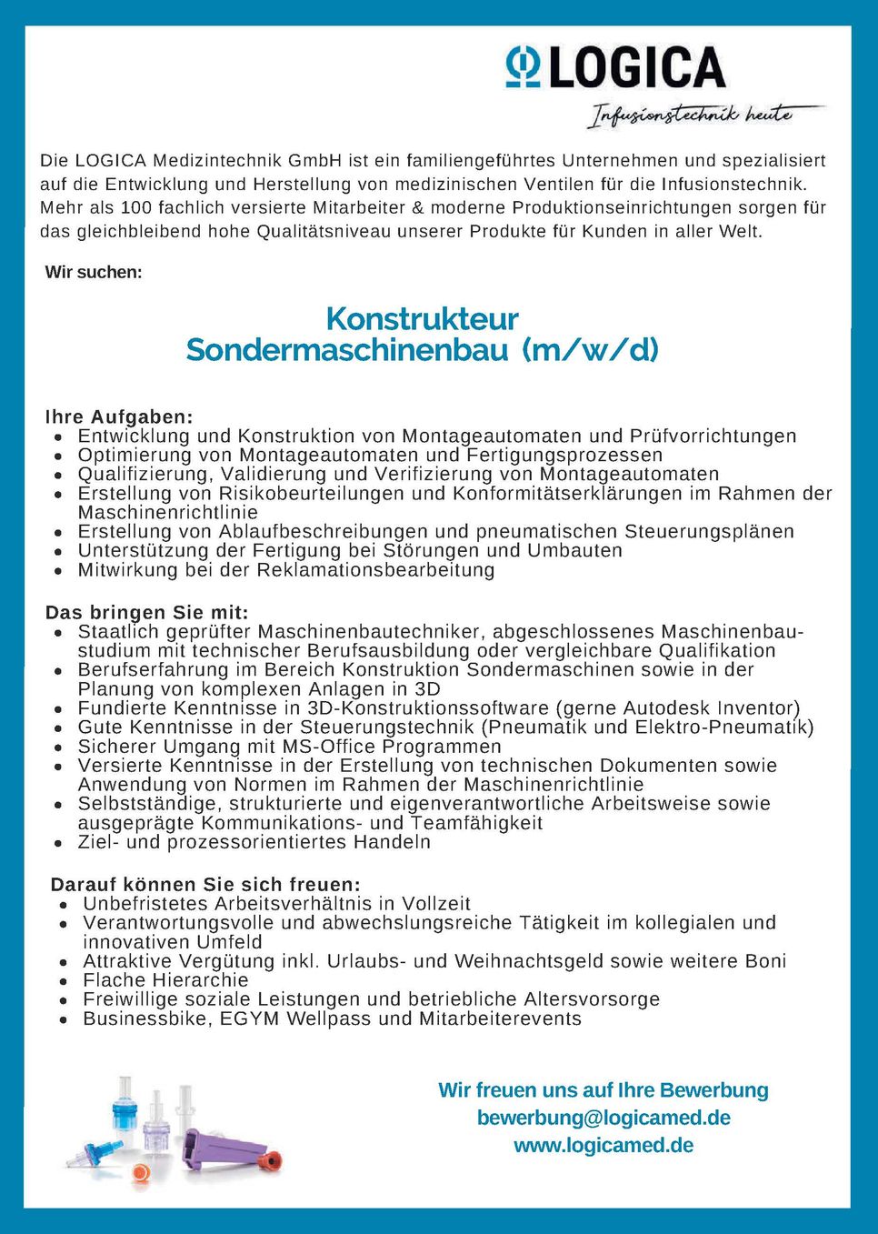 Konstrukteur Sondermaschinenbau (m/w/d)