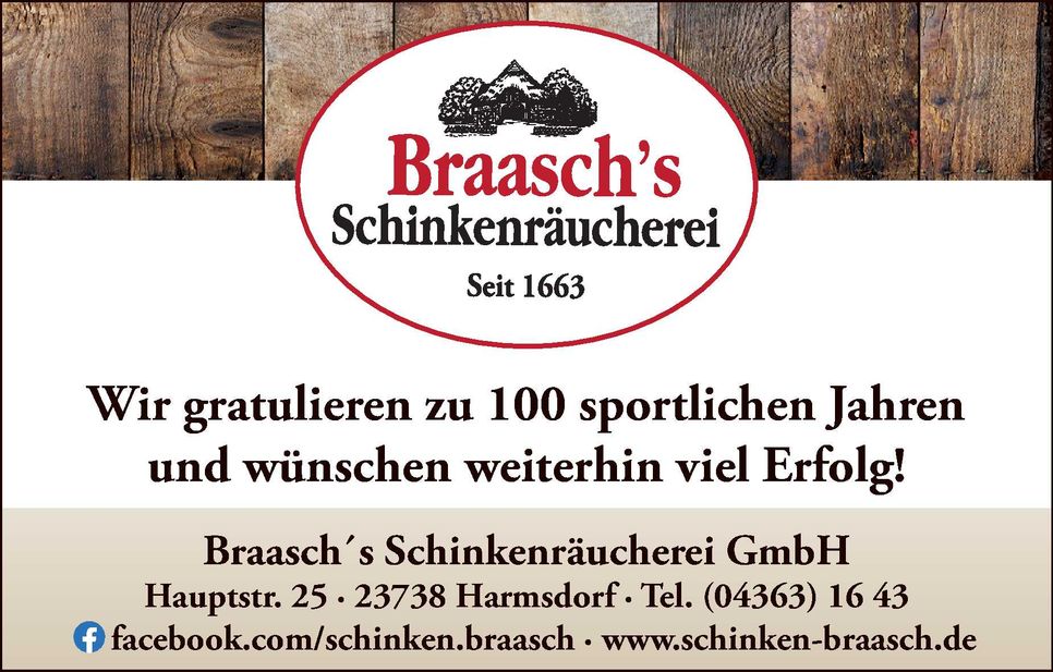 100 Jahre Sportverein Harmsdorf