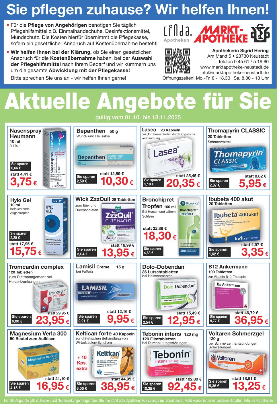 Angebote Okt./Nov. 2025
