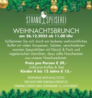 Weihnachtsbrunch Srandspeiserei